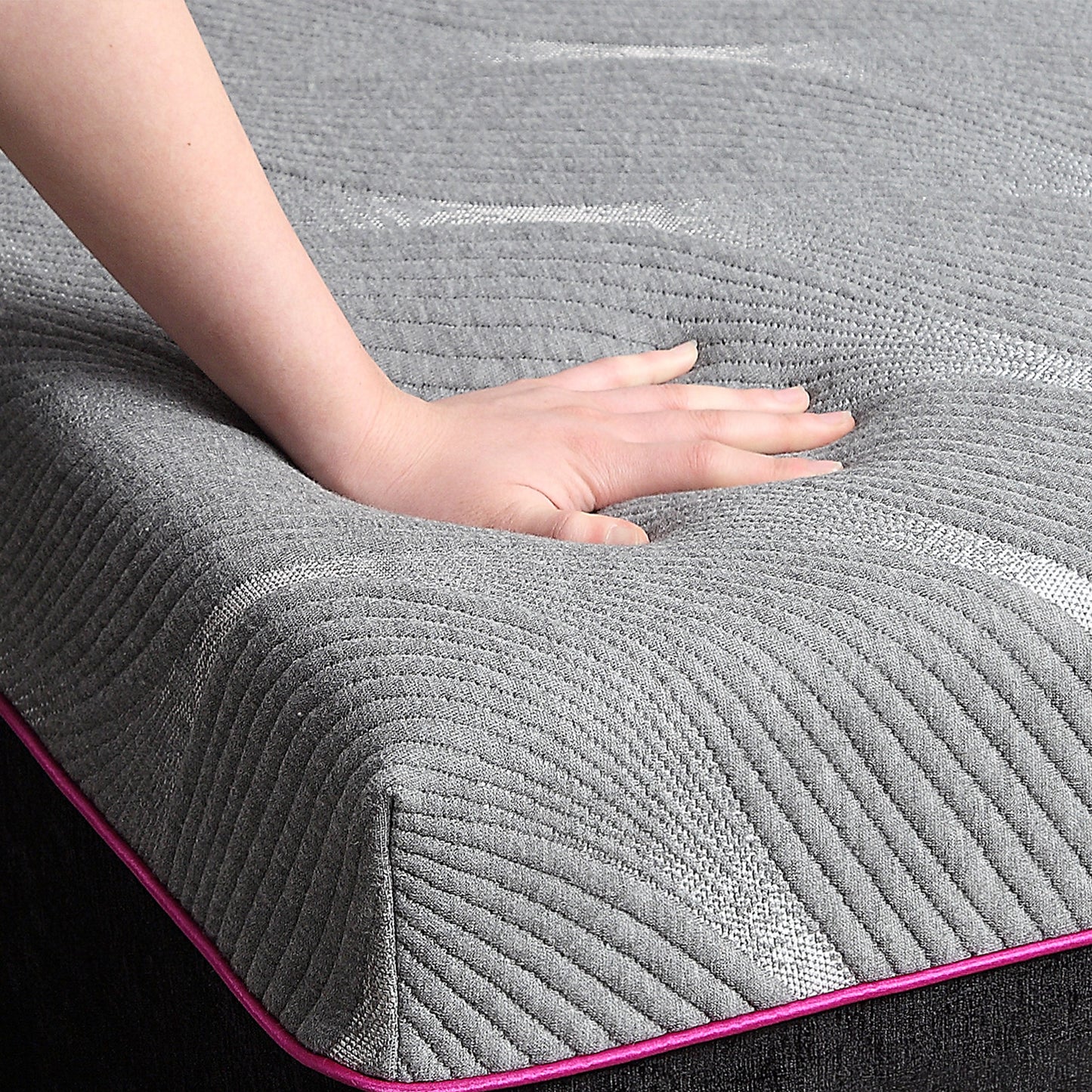 Re11 Inch Cooling Gelcare Memory Foam Adult Mattress, Cal King Size Grey Memory Foam Foam California King